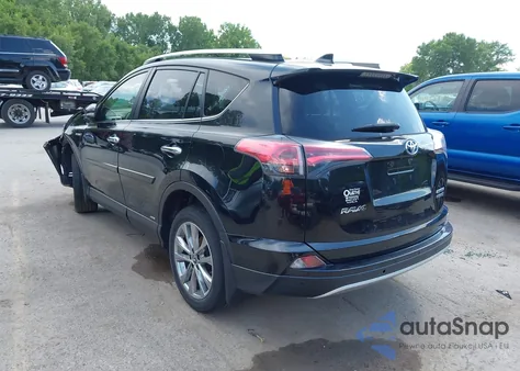 2016 Toyota Rav4 Hybrid Limited из США, поврежденный, VIN JTMDJREV2GD028702